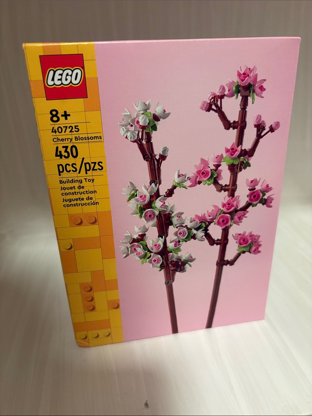 LEGO Cherry Blossoms Floral Branches - Pink, White, Brown, Green